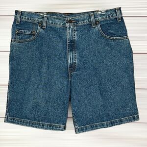 Vintage 1992 Levi’s 545 Blue Shorts Men’s 40 Loose Denim Jean Shorts USA made